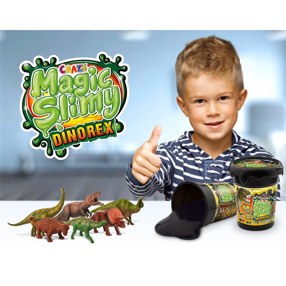 Craze Magic Slimy mit Dinosaurier zum Sammeln