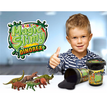 Craze Magic Slimy avec dinosaure à collectionner