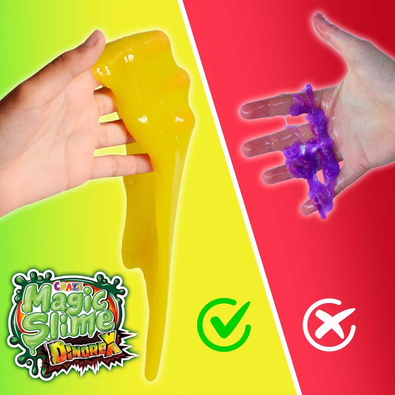 Craze Magic Slimy mit Dinosaurier zum Sammeln