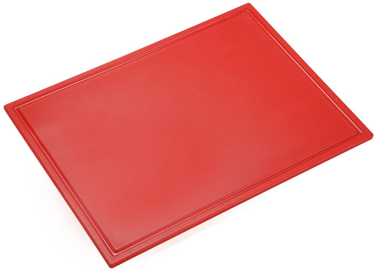 Kesper professional cutting board, red