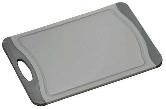 Kesper plastic cutting board non-slip, grey, M