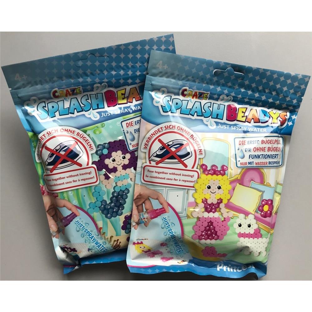 Craze Splash Beadys Starter Beutel, assortiert