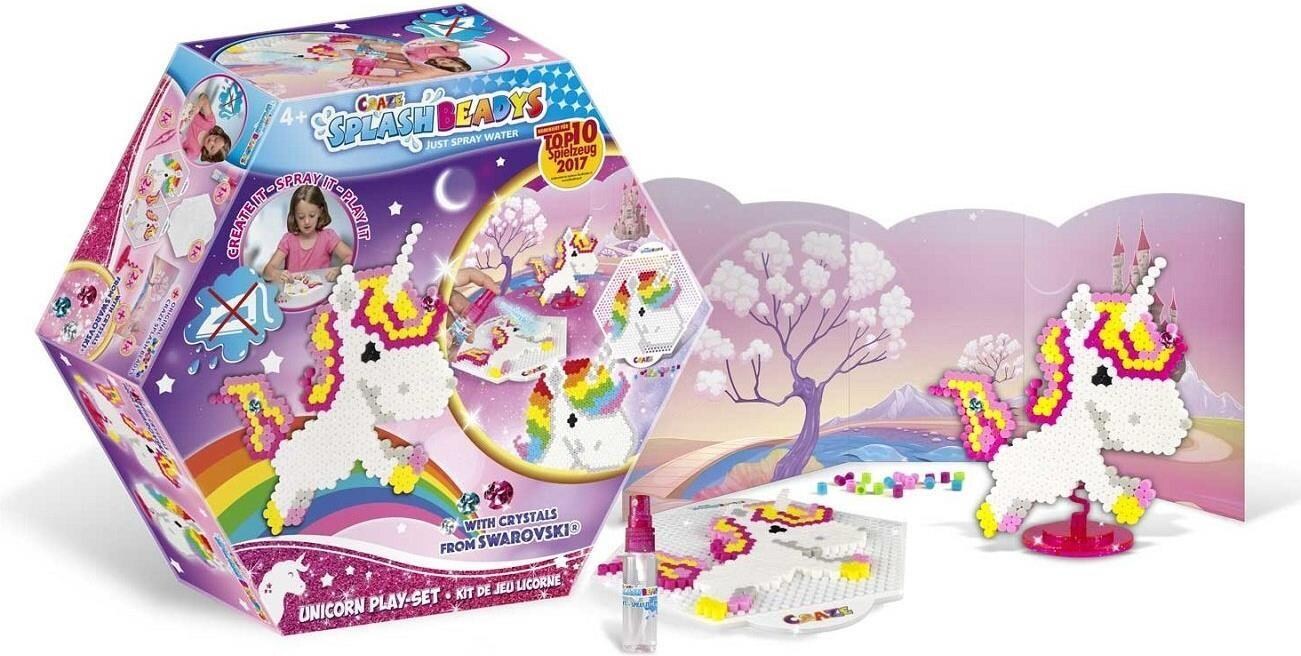 Craze Splash Beadys - Ensemble de jeu Licorne