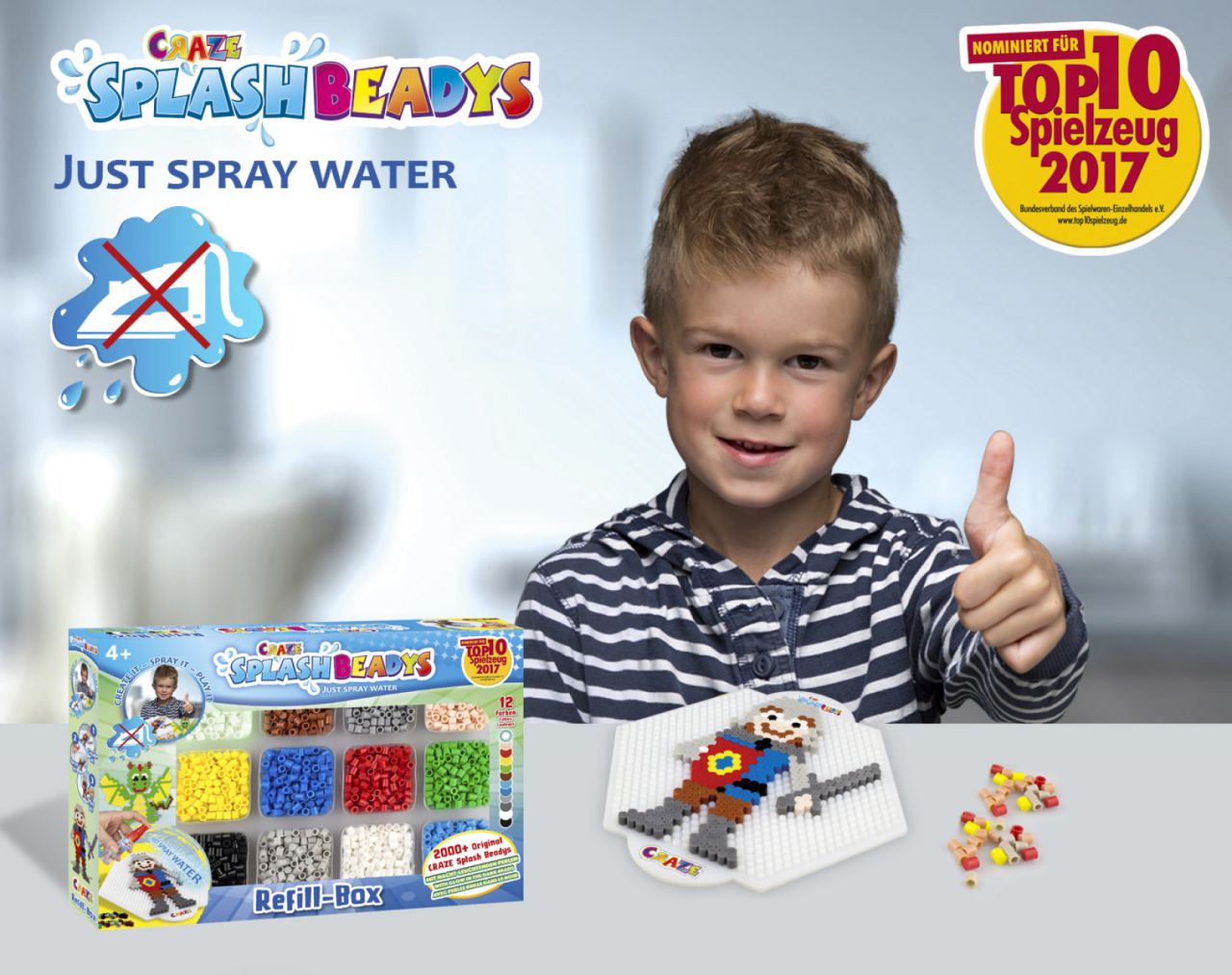 Craze Splash Beadys Recharge Set Garçons