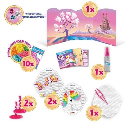 Craze Splash Beadys - Play Set Unicorn