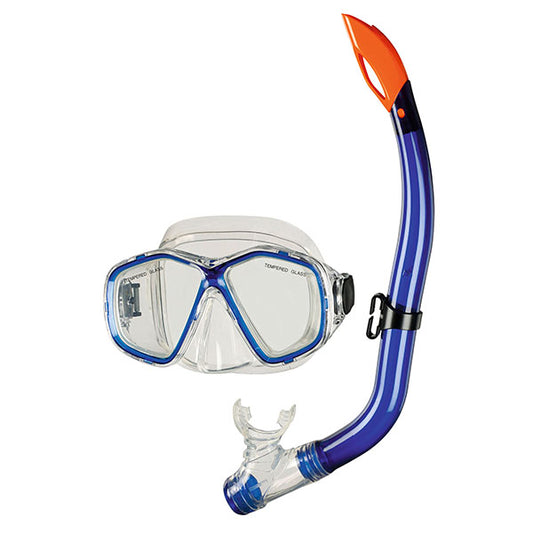 Beco BARI children's snorkeling set, 8+, blue