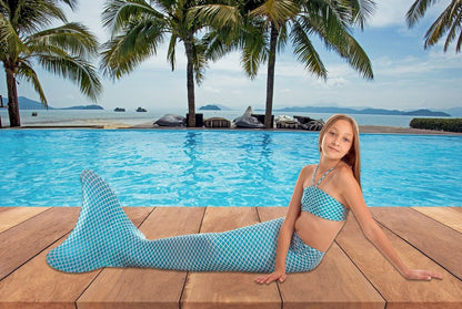 Kuaki Mermaids Kuaki Aquaris Mermaid Tail Set Breeze Size S