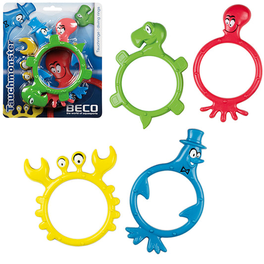 Beco 4 Diving Rings Monster