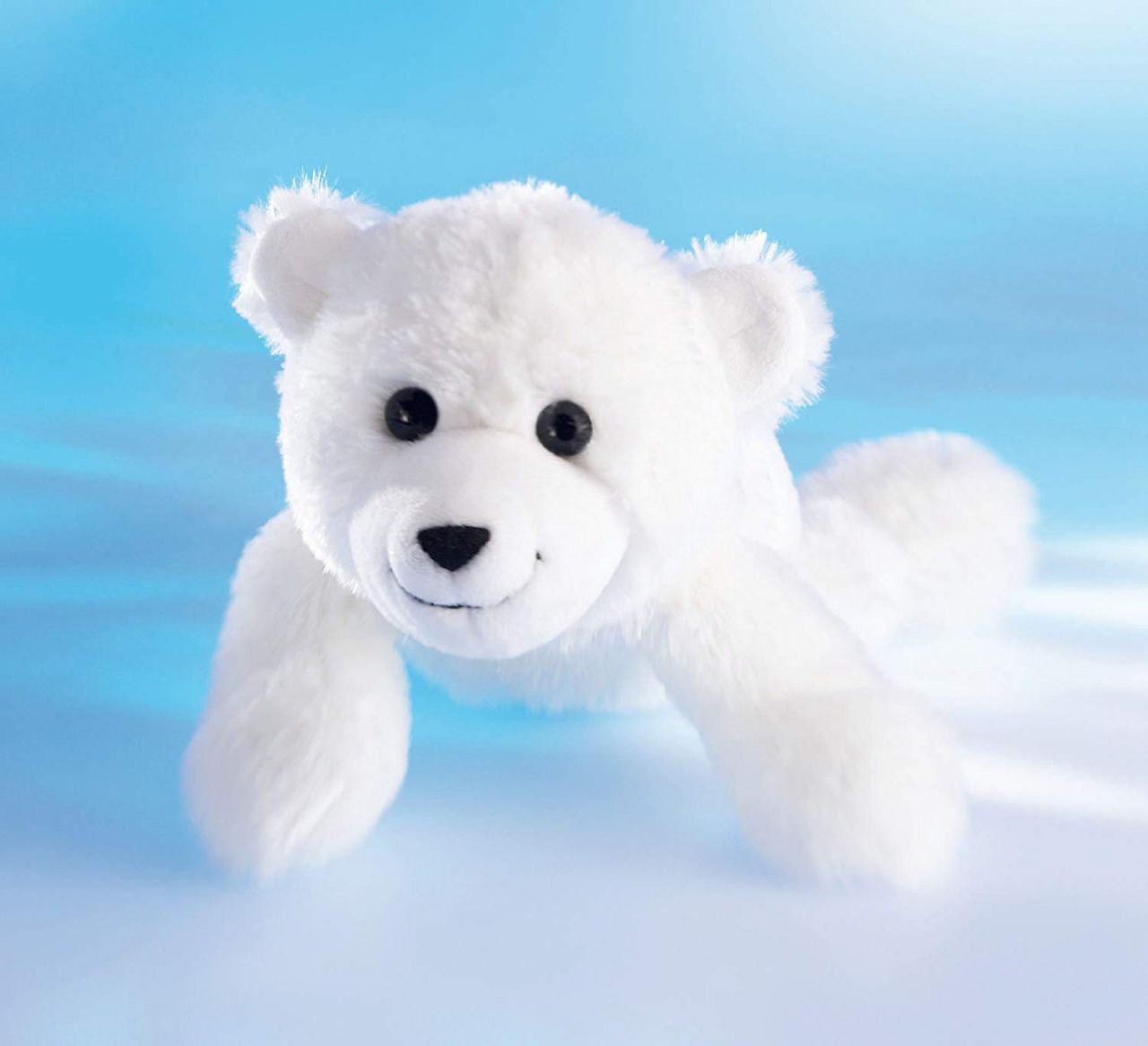 Schaffer plush toy polar bear Knut Knuddel, 48 cm