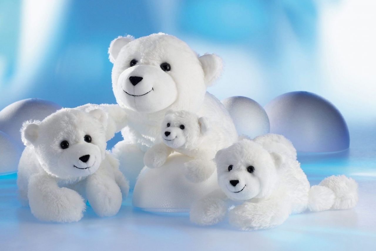 Schaffer plush toy polar bear Knut Knuddel, 32 cm