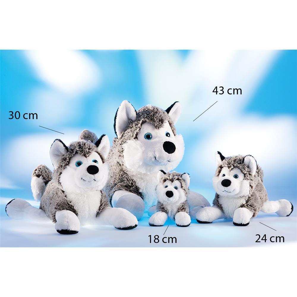 Schaffer peluche chien polaire husky, 18 cm