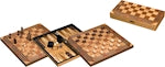 Philos Chess-Backgammon-Checkers Set - Field 43mm