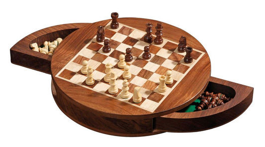 Philos chess box round, field 19 mm, magnetic
