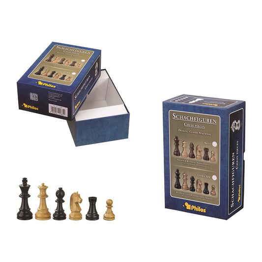Pièces d'échecs Philos - Louis XIV - KH 65mm