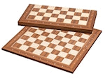 Philos chessboard - London - field 50 mm - foldable with edge coating.
