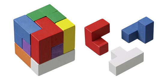Philos Soma cubes, colorful