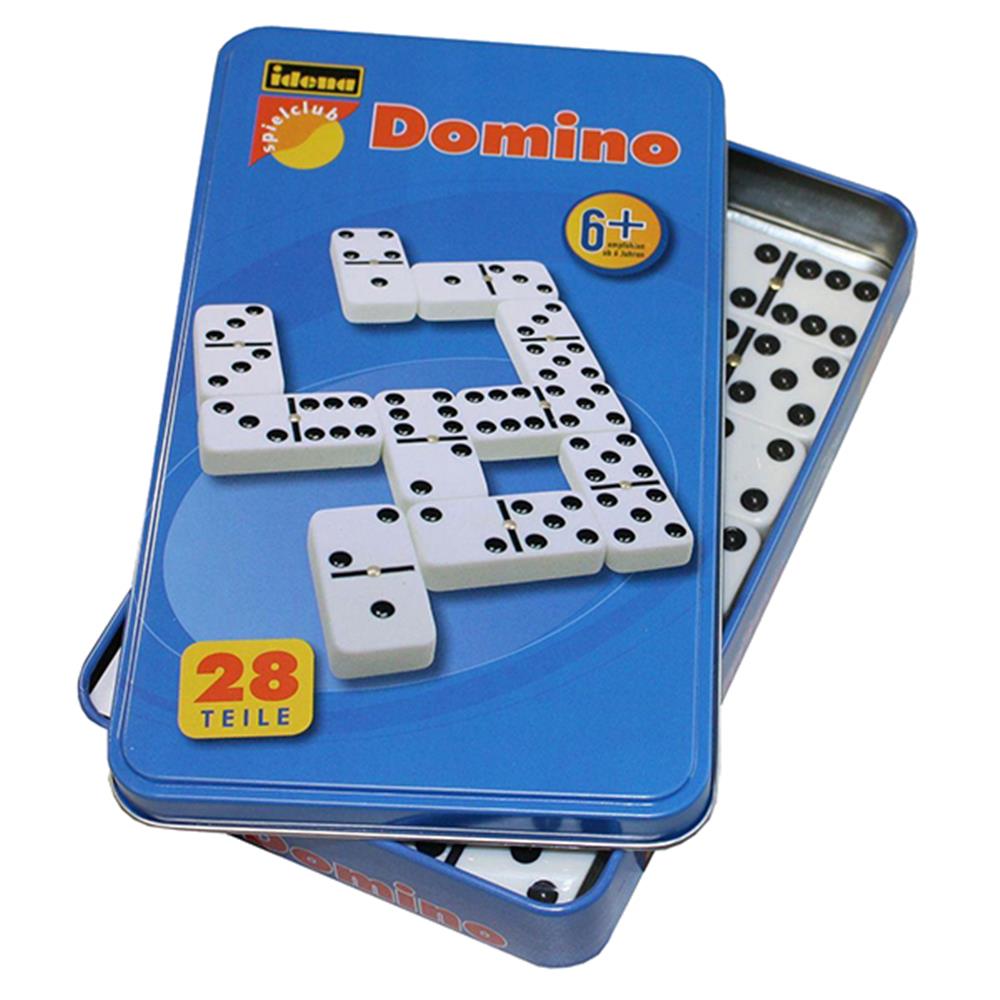 Idena domino game in metal box