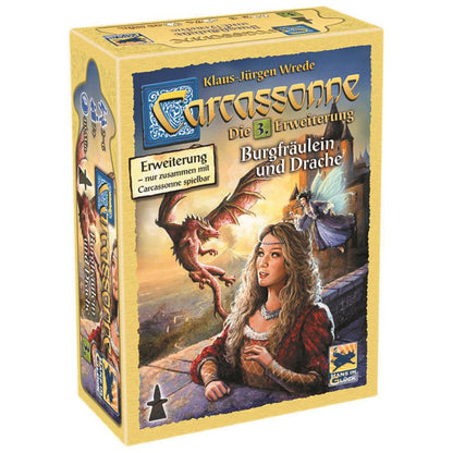 Hans in Luck Carcassonne - Demoiselle et dragon (Exp. 3)