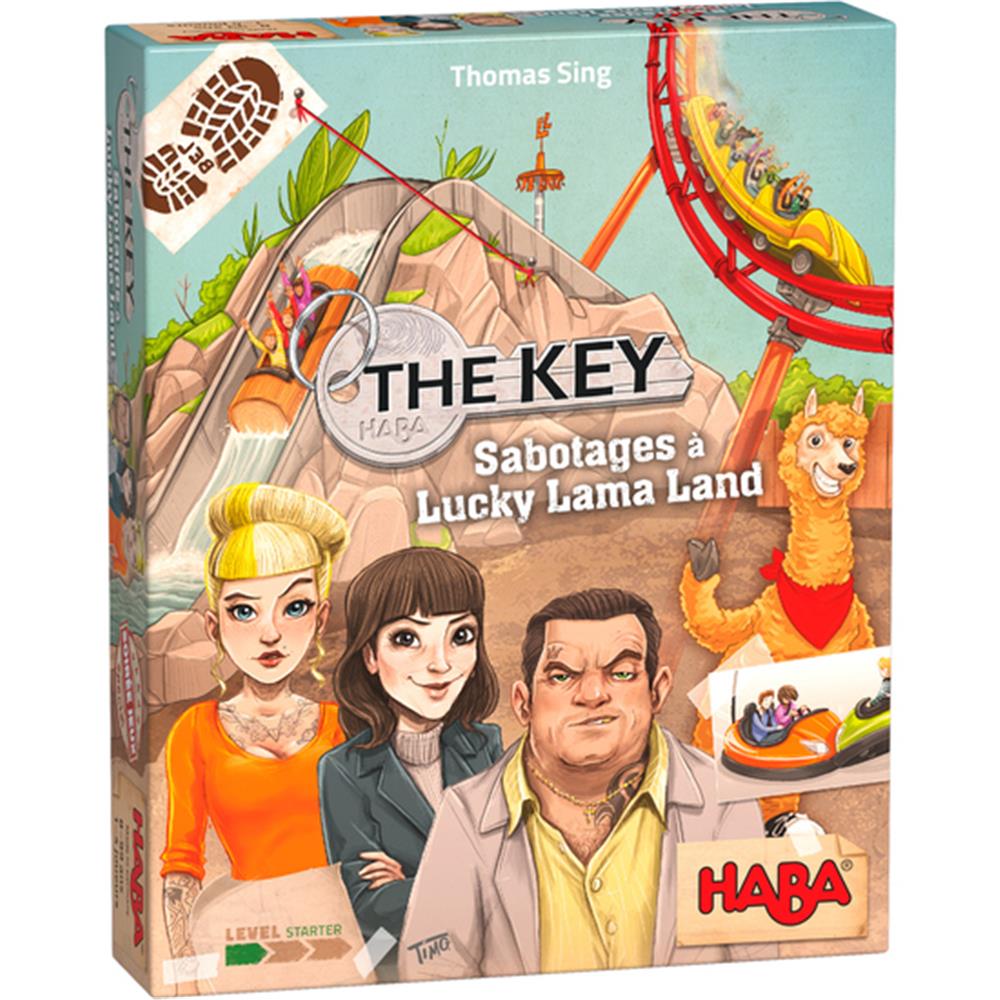 HABA The Key – Sabotages in Lucky Lama Land, French