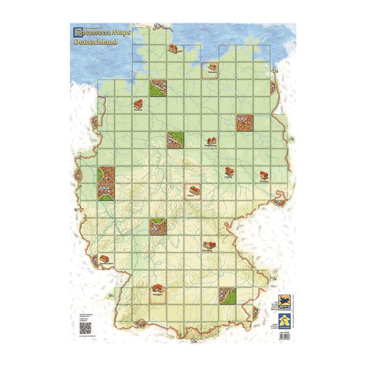 Hans im Glück Carcassonne Maps - Germany