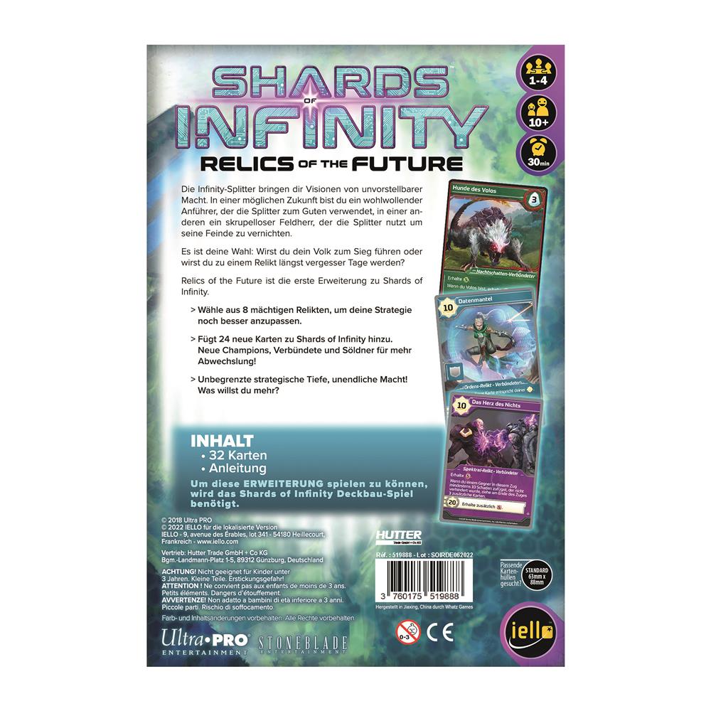 Hutter Shards of Infinity - Reliques du futur (d)