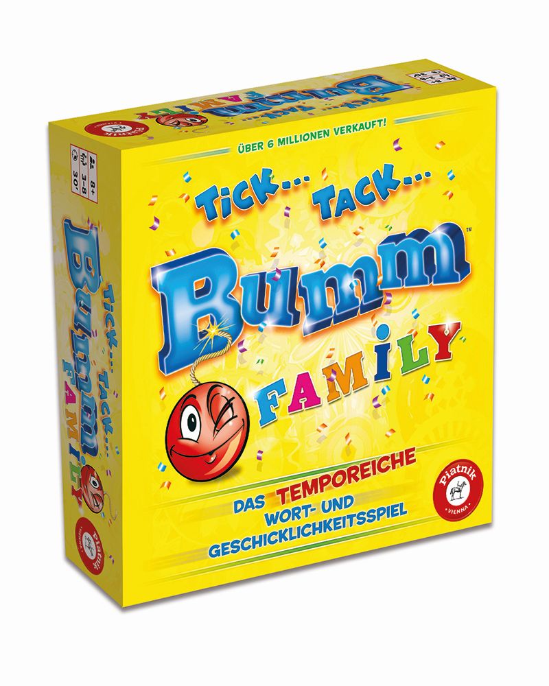 Piatnik Tick Tack Boom Famille