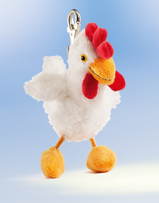 Schaffer pendant chicken Brunhilde, white