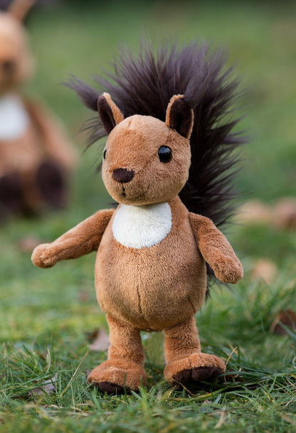 Schaffer plush toy squirrel Luzy, 18 cm