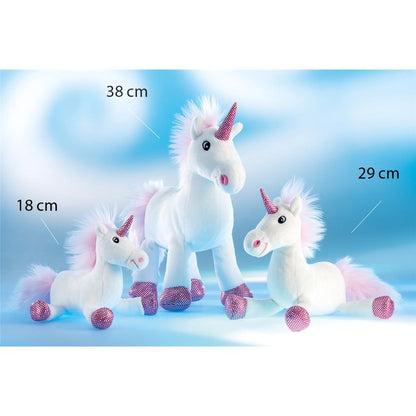 Schaffer plush toy unicorn shiny, 18 cm