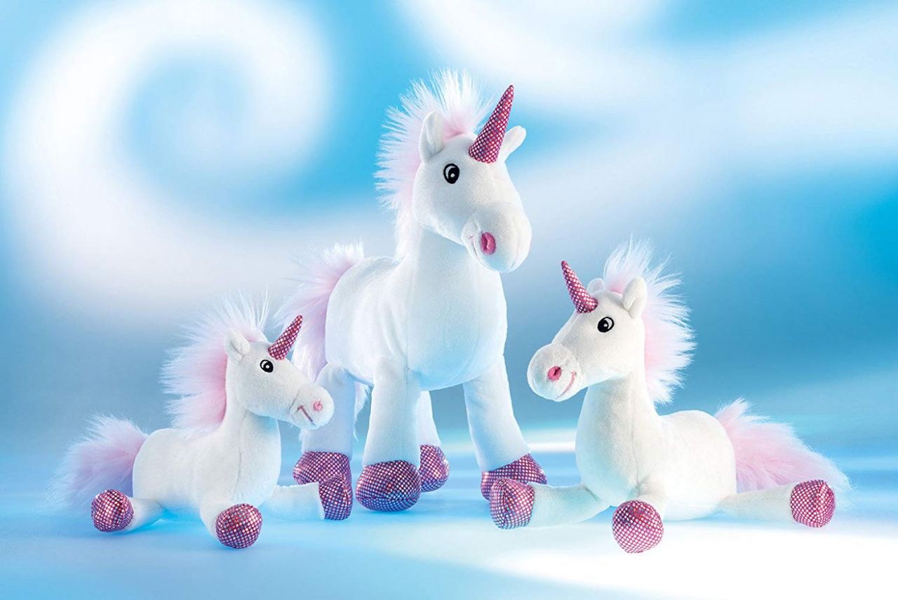 Schaffer plush toy unicorn shiny, 38 cm