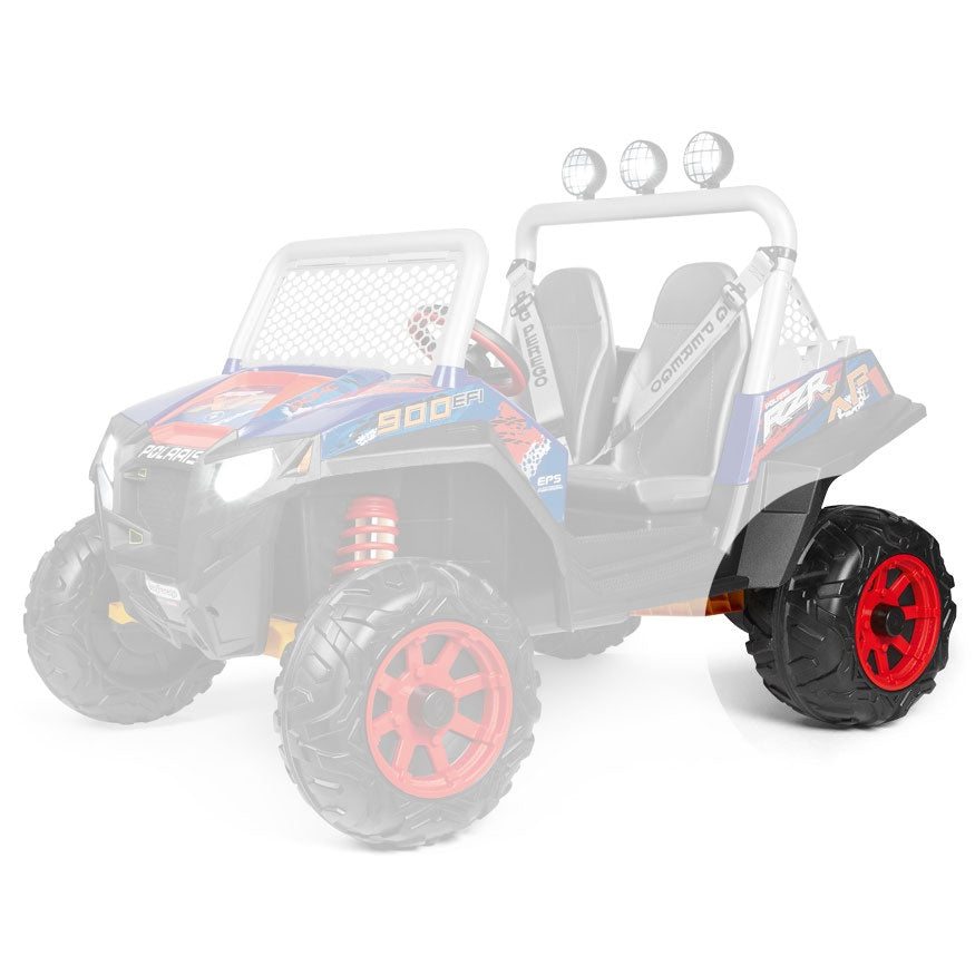 2 roues arrière pour Polaris RZR 900 (XP)