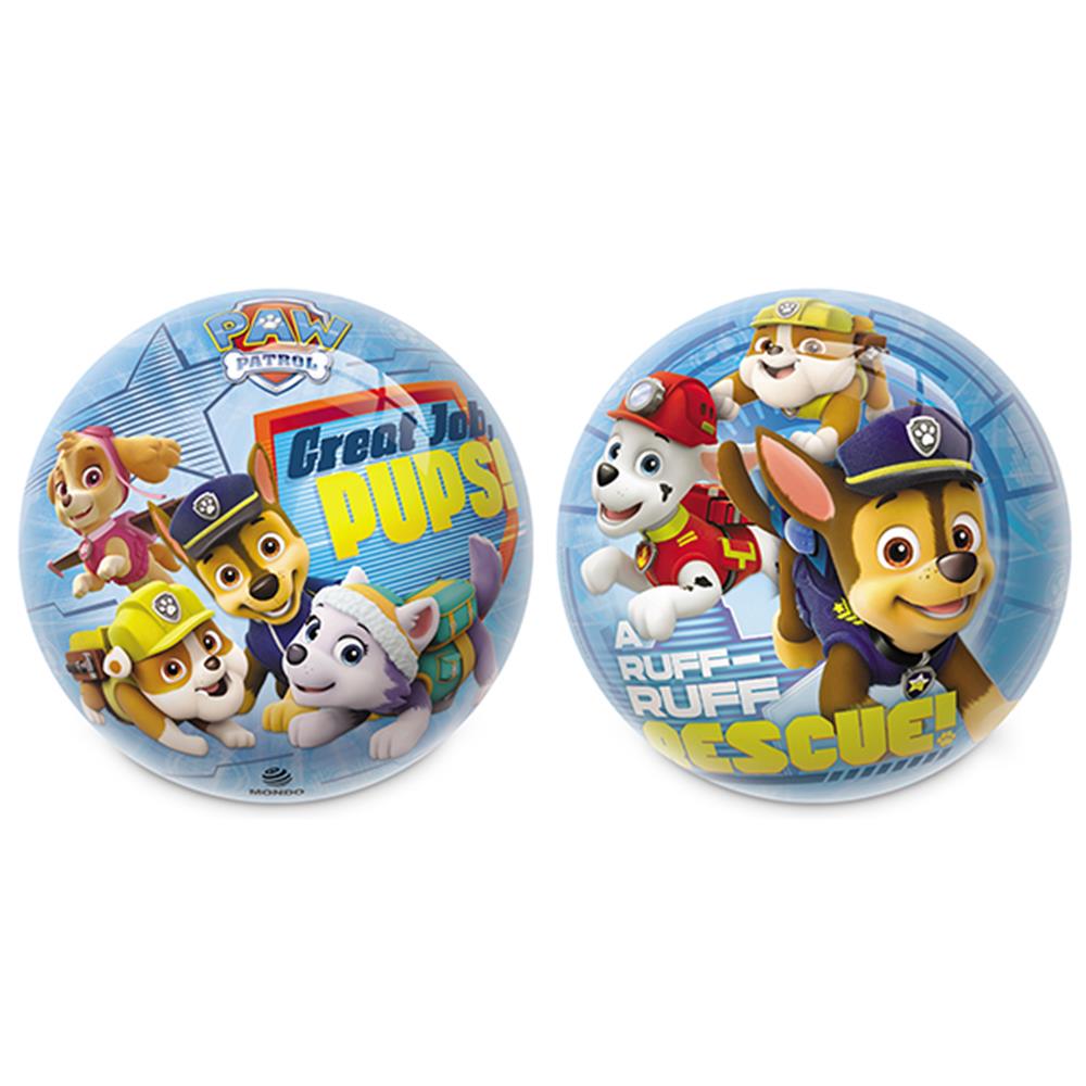 Balle Paw Patrol, 14 cm, assortie