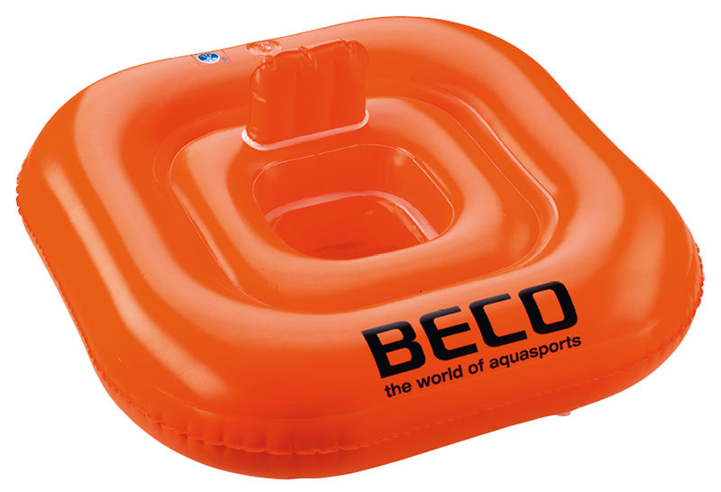 Siège flottant bébé Beco, orange, jusqu'à 11 kg