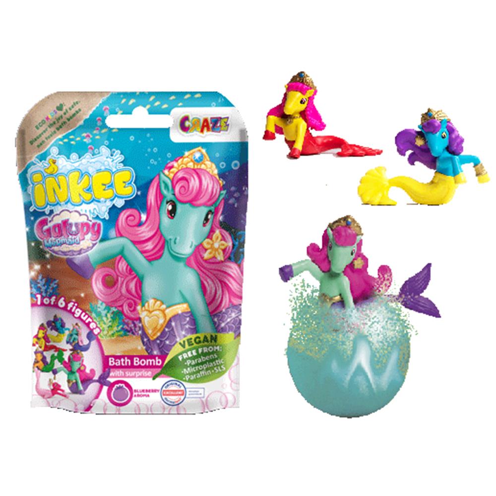 Craze Inkee Bath Bombs Galupy Mermaid