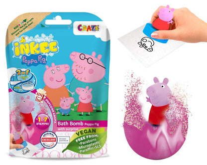 Bombe de bain surprise Craze Inkee Peppa Pig