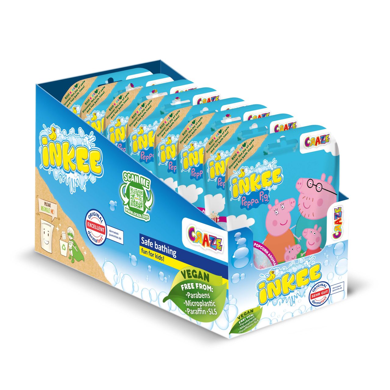 Craze Inkee Peppa Pig Bath Bomb