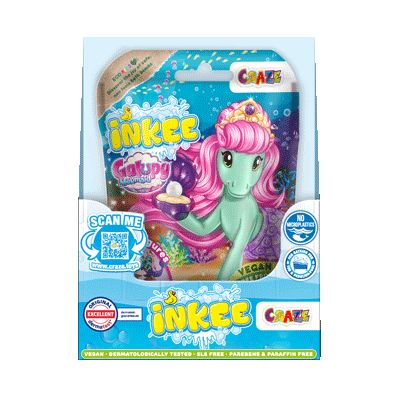 Craze Inkee Bath Bombs Galupy Mermaid