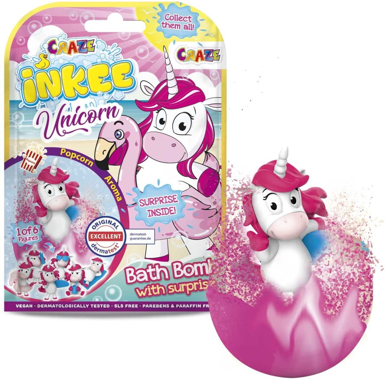 Craze Inkee Unicorn Beach Bath Bombs