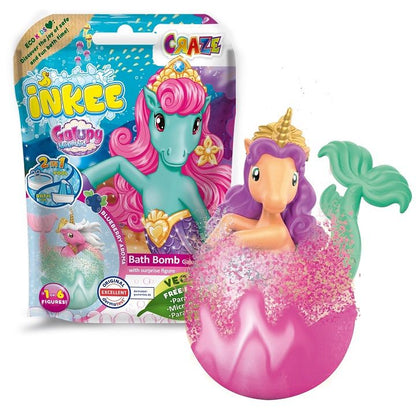 Craze Inkee Bath Bombs Galupy Mermaid