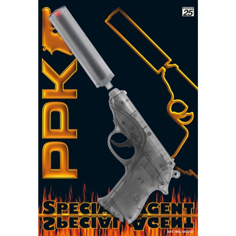 Fasnacht Pistole PPK 25 - Schuss