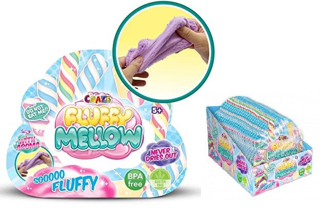 Craze Fluffy Mellow Zipbag 10g, assorted