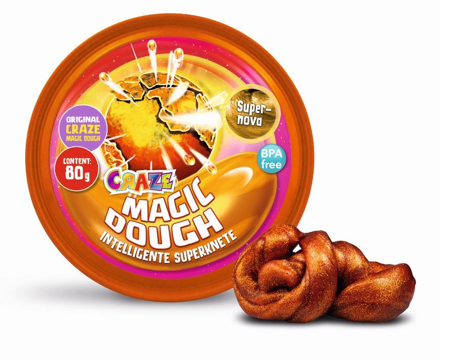 Craze Magic Dough 80g Galaxy, assorti