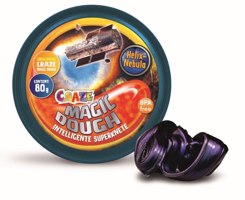 Craze Magic Dough 80g Galaxy, assorti