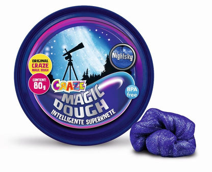 Craze Magic Dough 80g Galaxy, assorti