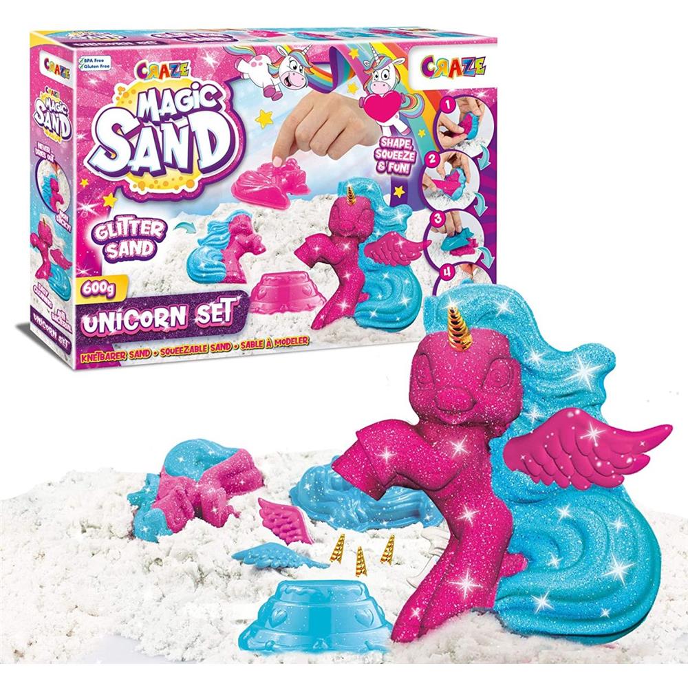 Craze Magic Sand Playset Licorne