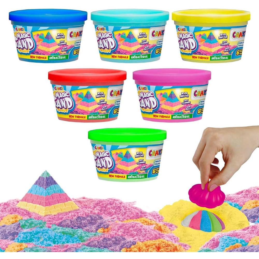 Craze Magic Sand Starter (boîte), 85 g