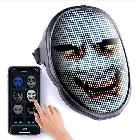 Masque d'application FaceFusion LED AAI Mobile