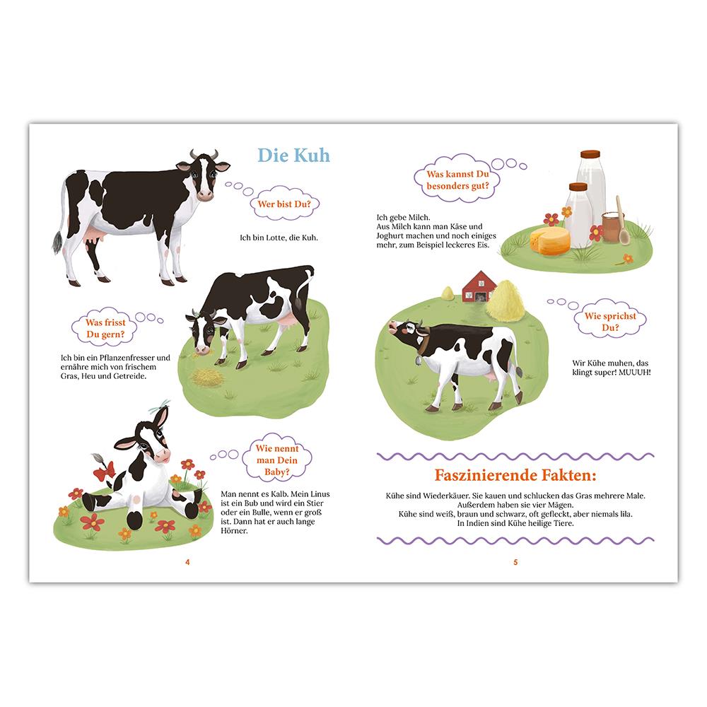Alleovs WiBuKi – Knowledge book for children – The farm animals