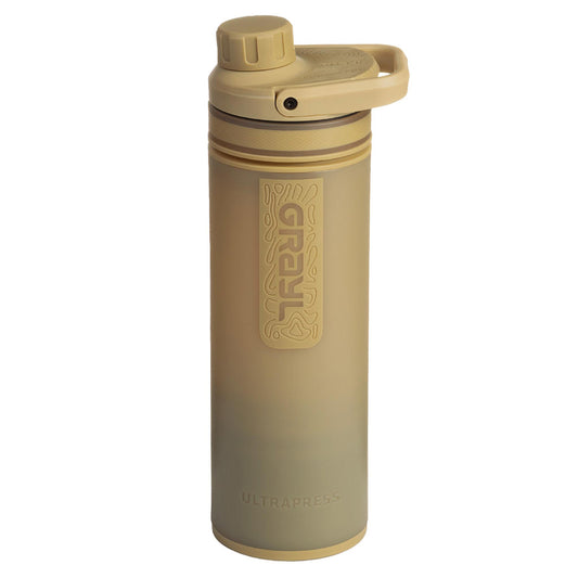 Grayl Ultrapress Purifier Bottle, Desert Tan