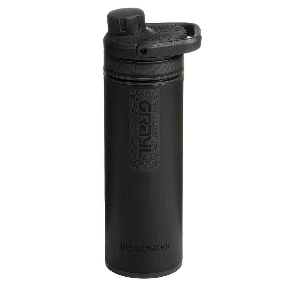 Grayl Ultrapress Purifier Bottle, Black